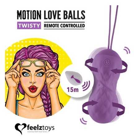 Erotissimo Loveshop 82 Remote Controlled Motion Love Balls