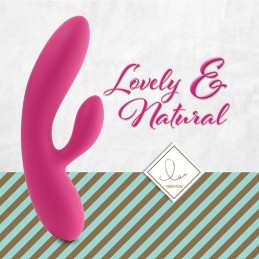 Erotissimo Loveshop 82 Vibromasseur Lea Rabbit 2 Moteurs Fushia