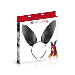 Erotissimo Loveshop 82 Bunny Oreilles Simili Cuir sur Serre Tête