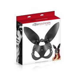 Erotissimo Loveshop 82 Masque Noir Lapin Simili Cuir