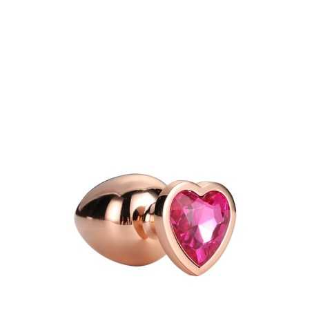 Erotissimo Loveshop 82 Gleaming Love Coeur Bijou Plug Gold