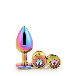 Erotissimo Loveshop 82 Boite 3 Gleaming Love Bijou Plug Irisé